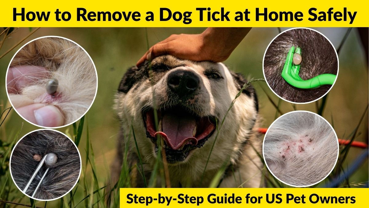 How to Remove a Dog Tick at Home Safely
