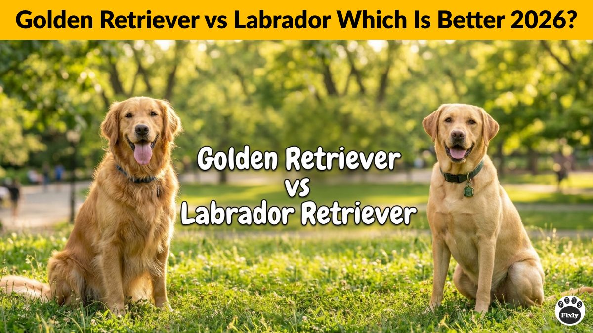Golden Retriever vs Labrador Retriever: Which Dog Is Best for Families?