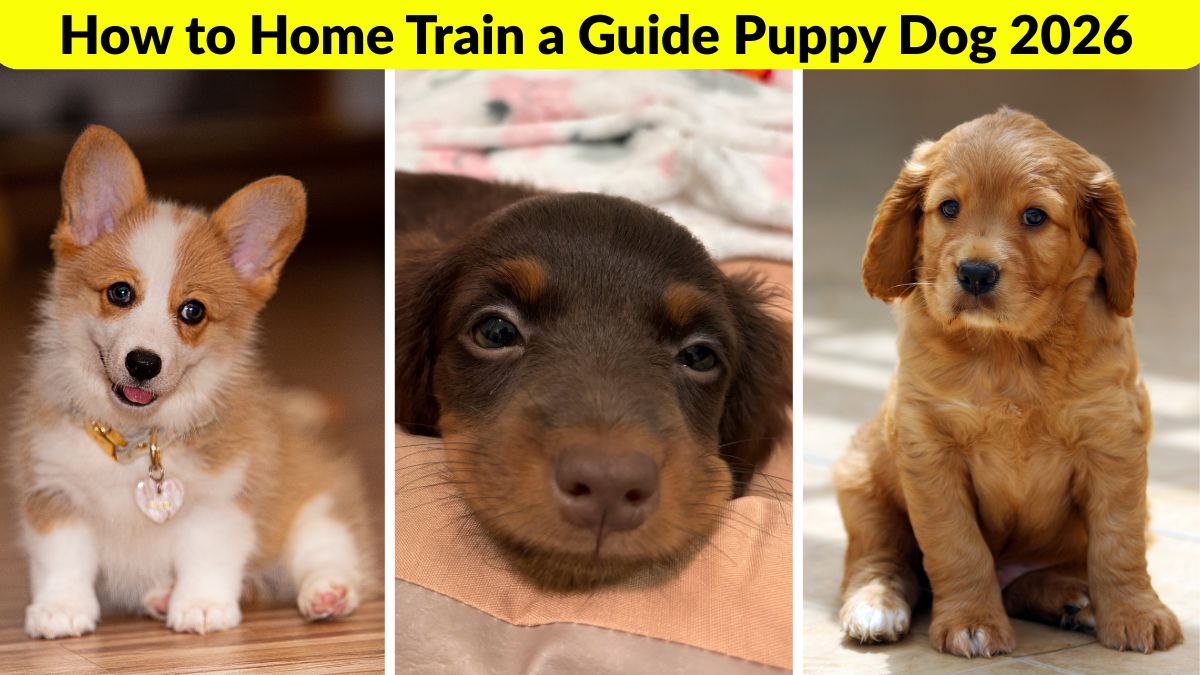 How to Home Train a Guide Puppy Dog 2026